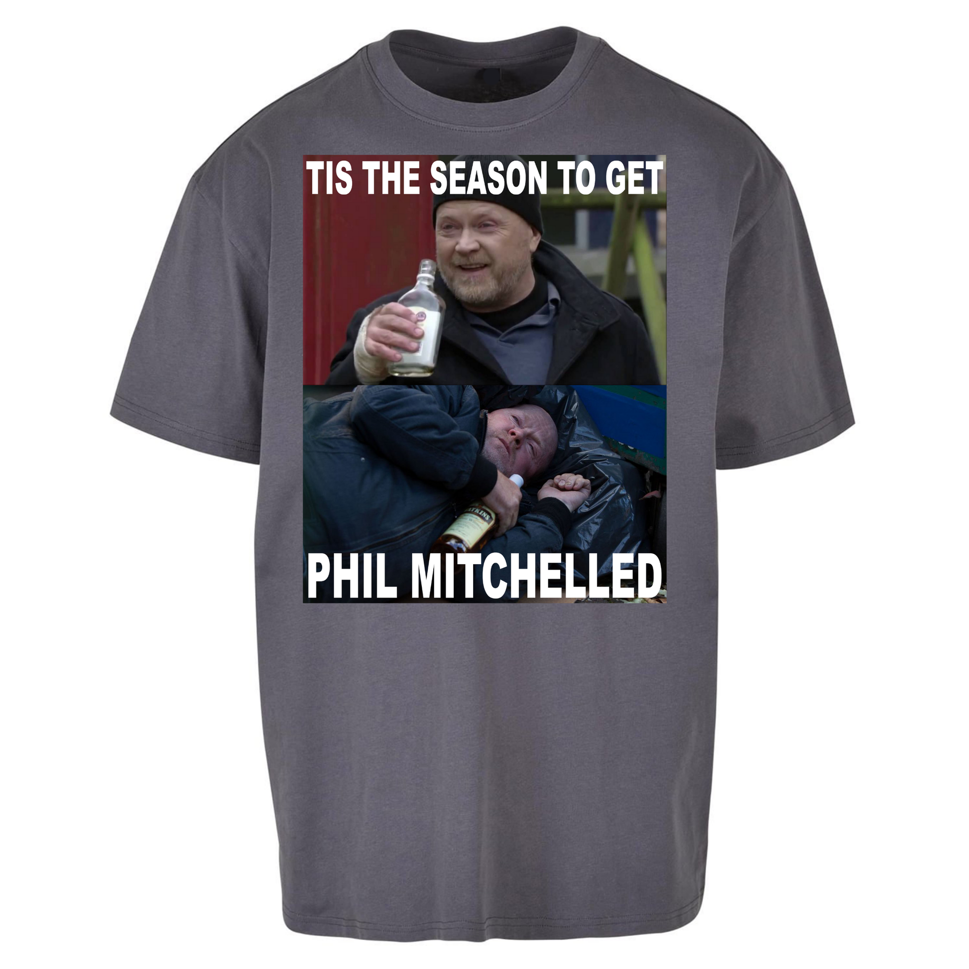 Phil Mitchell Christmas Oversized T Shirts