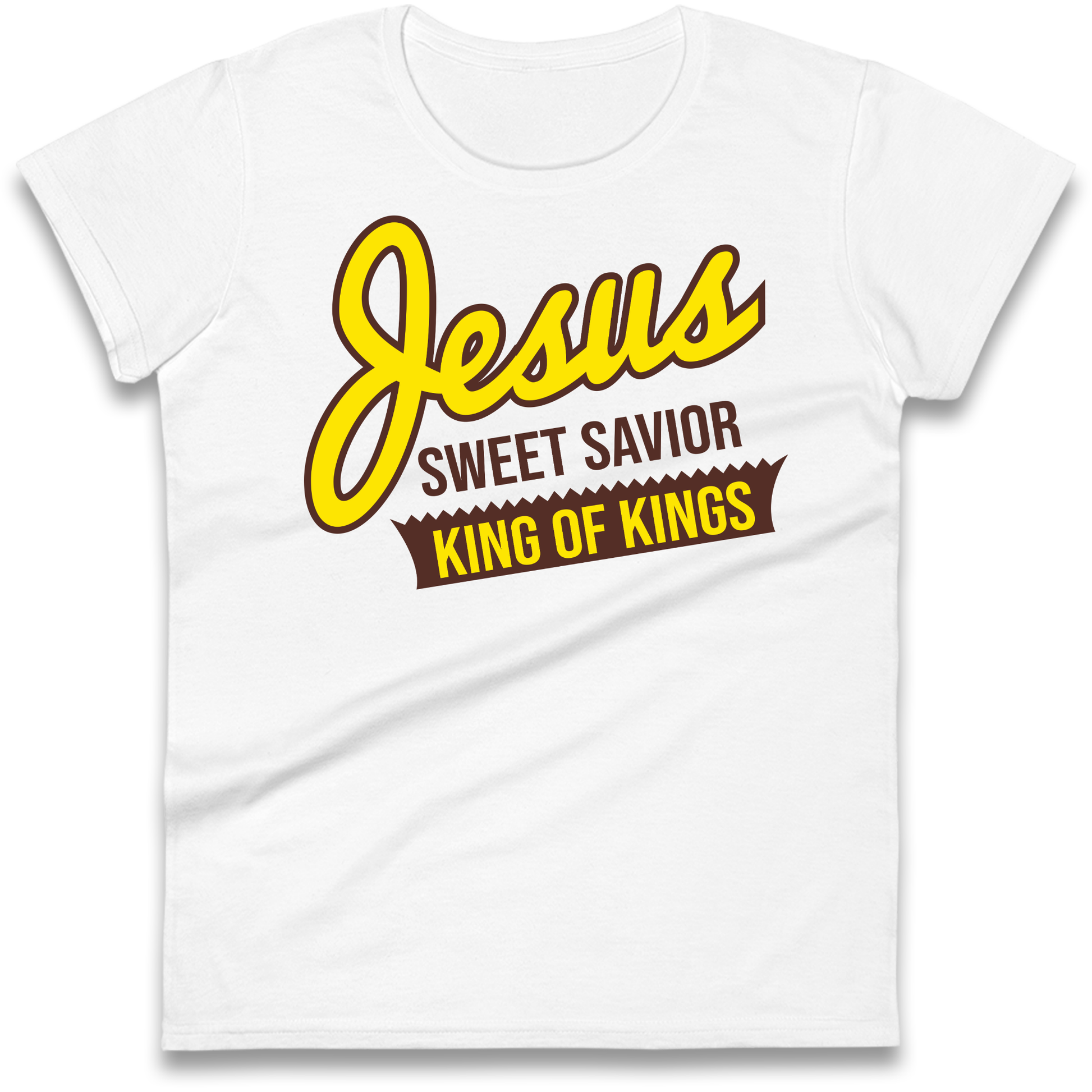 Jesus Sweet Saviour King of Kings Ladies T Shirt 