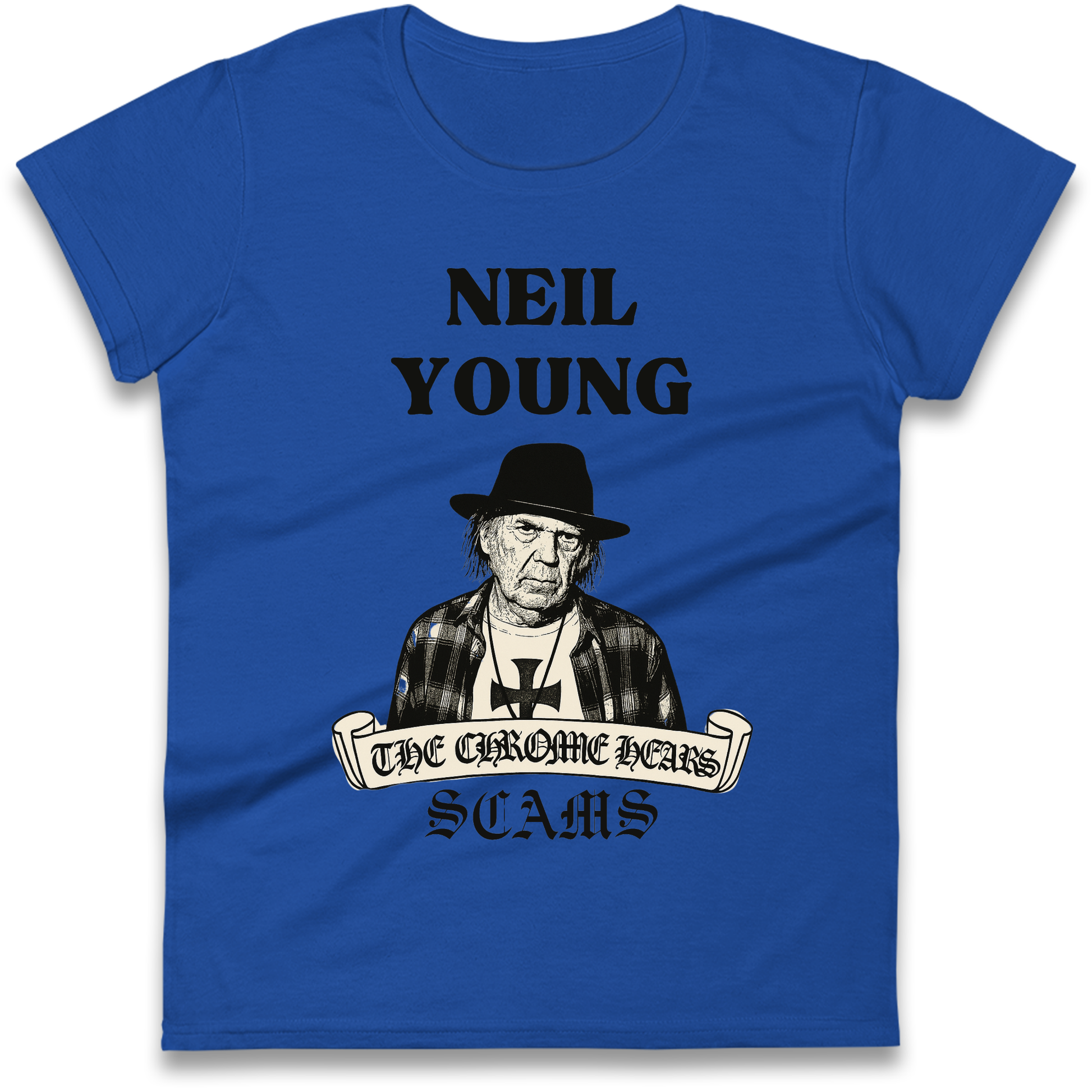 Neil Young Ladies T Shirt
