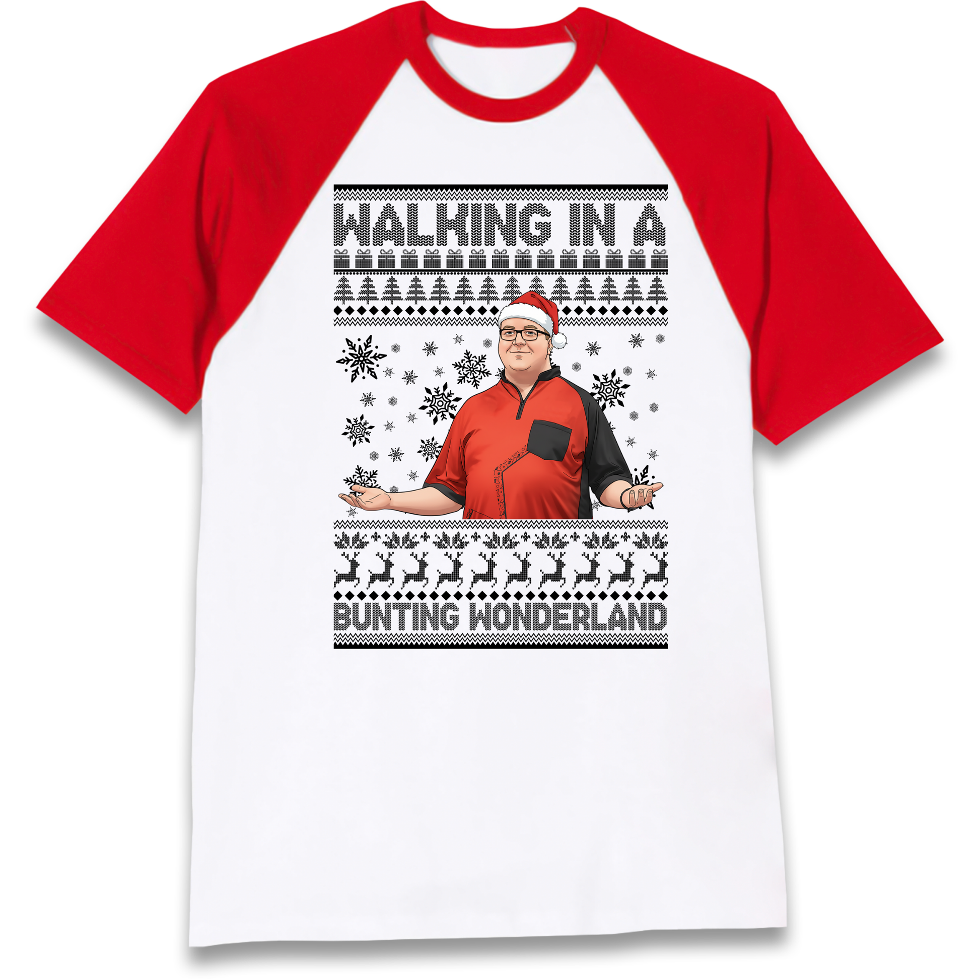 Bunting Wonderland Raglan T Shirt