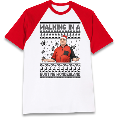 Bunting Wonderland Raglan T Shirt