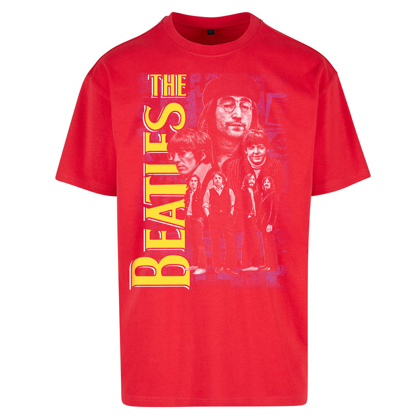 The Beatles Group Oversized T Shirts 