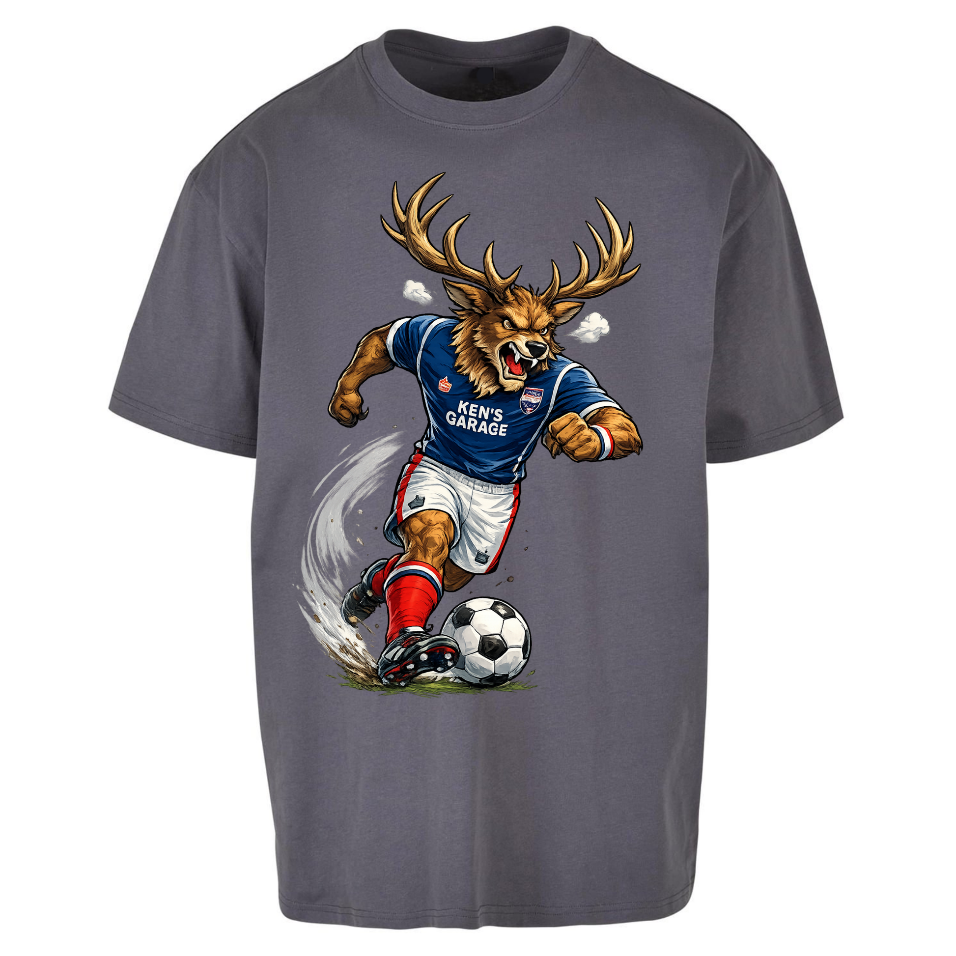 Classic Ross County 1991 Football Oversized T Shirts