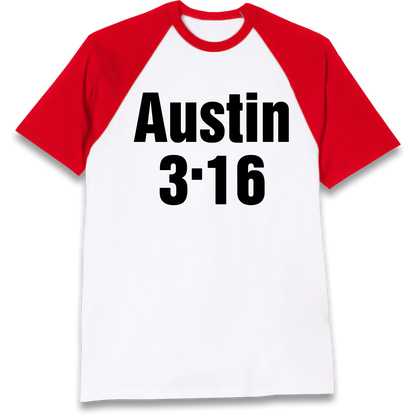 Austin 3 16 Raglan T Shirt
