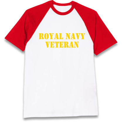 Royal Navy Veteran Raglan T Shirt