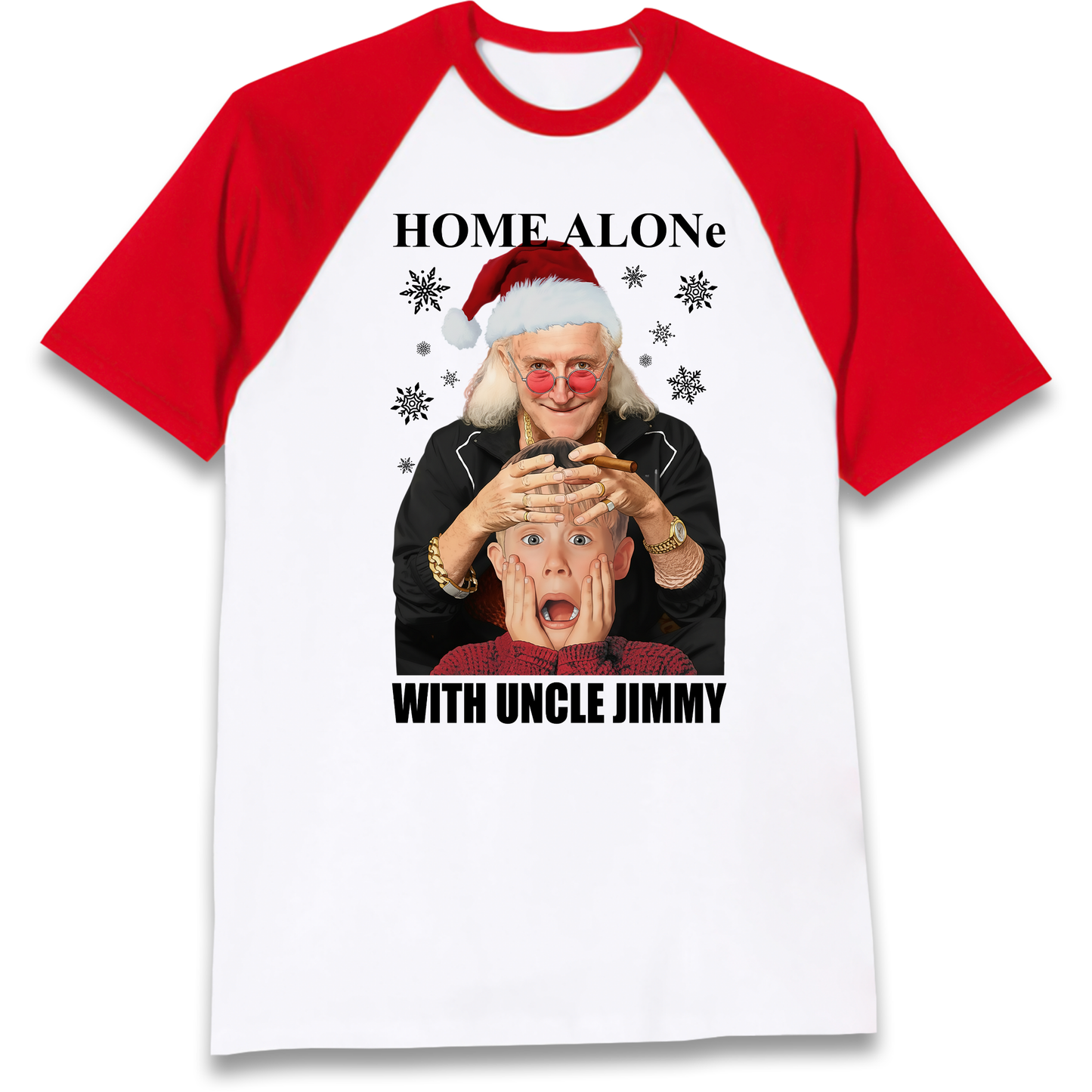 Home Alone Uncle Jimmy Raglan T Shirt