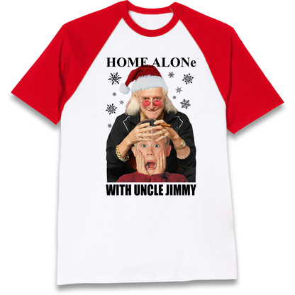 Home Alone Uncle Jimmy Raglan T Shirt