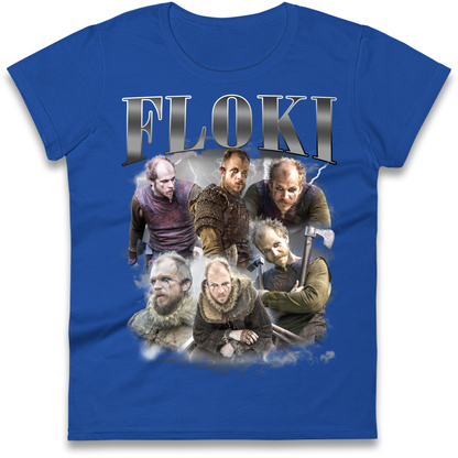 Floki Vikings Ladies T Shirt 