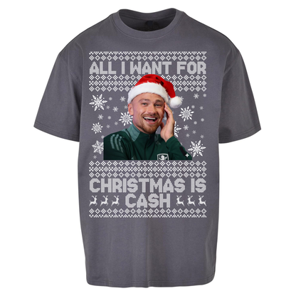 Matt Cash Christmas Oversized T Shirts