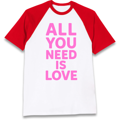 All You Need is Love Raglan T Shirt