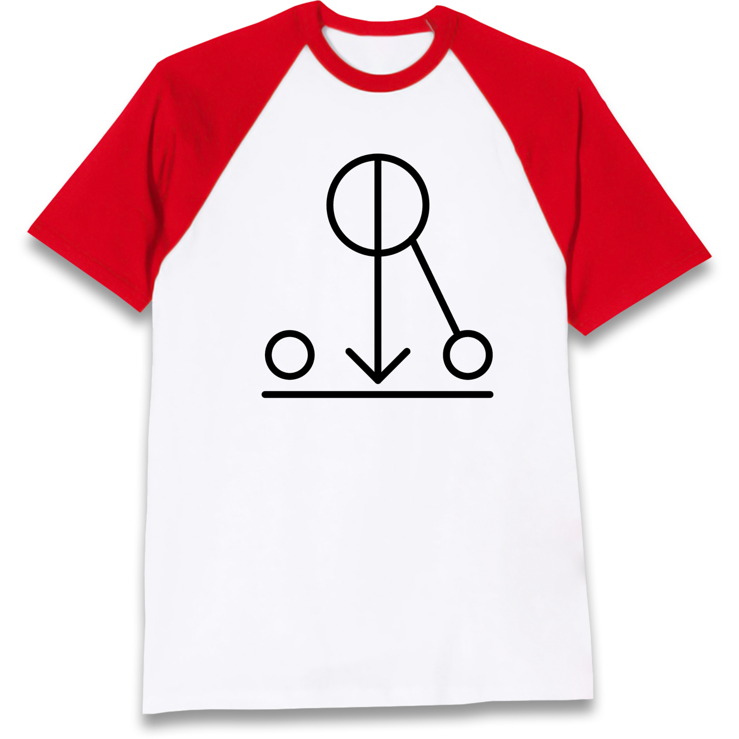 Iron Maiden Band Symbol Raglan T Shirt