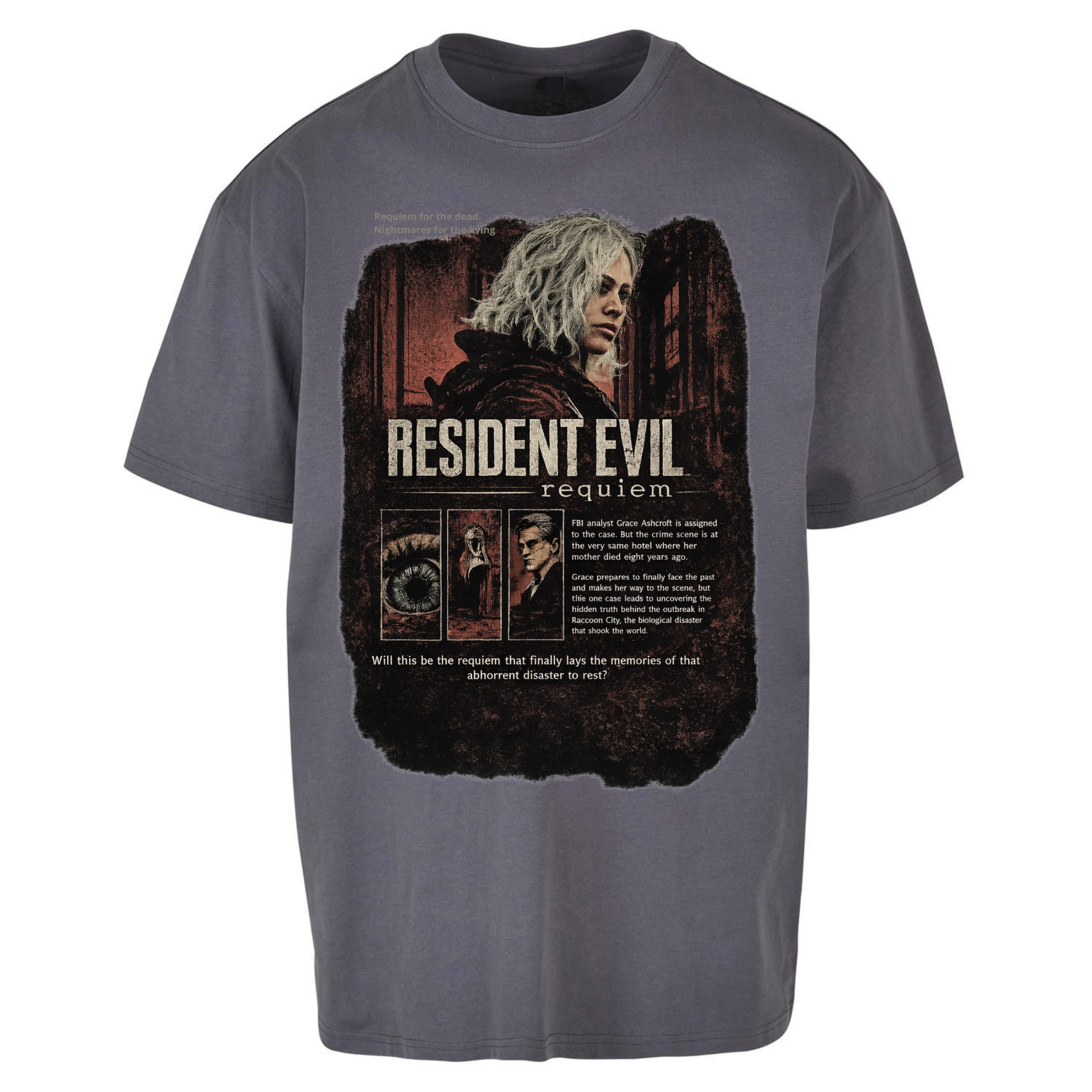 Resident Evil Oversized T Shirts