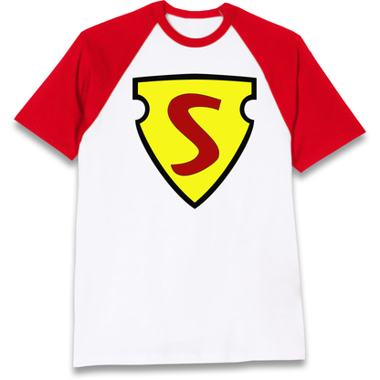 Superman Raglan T Shirt