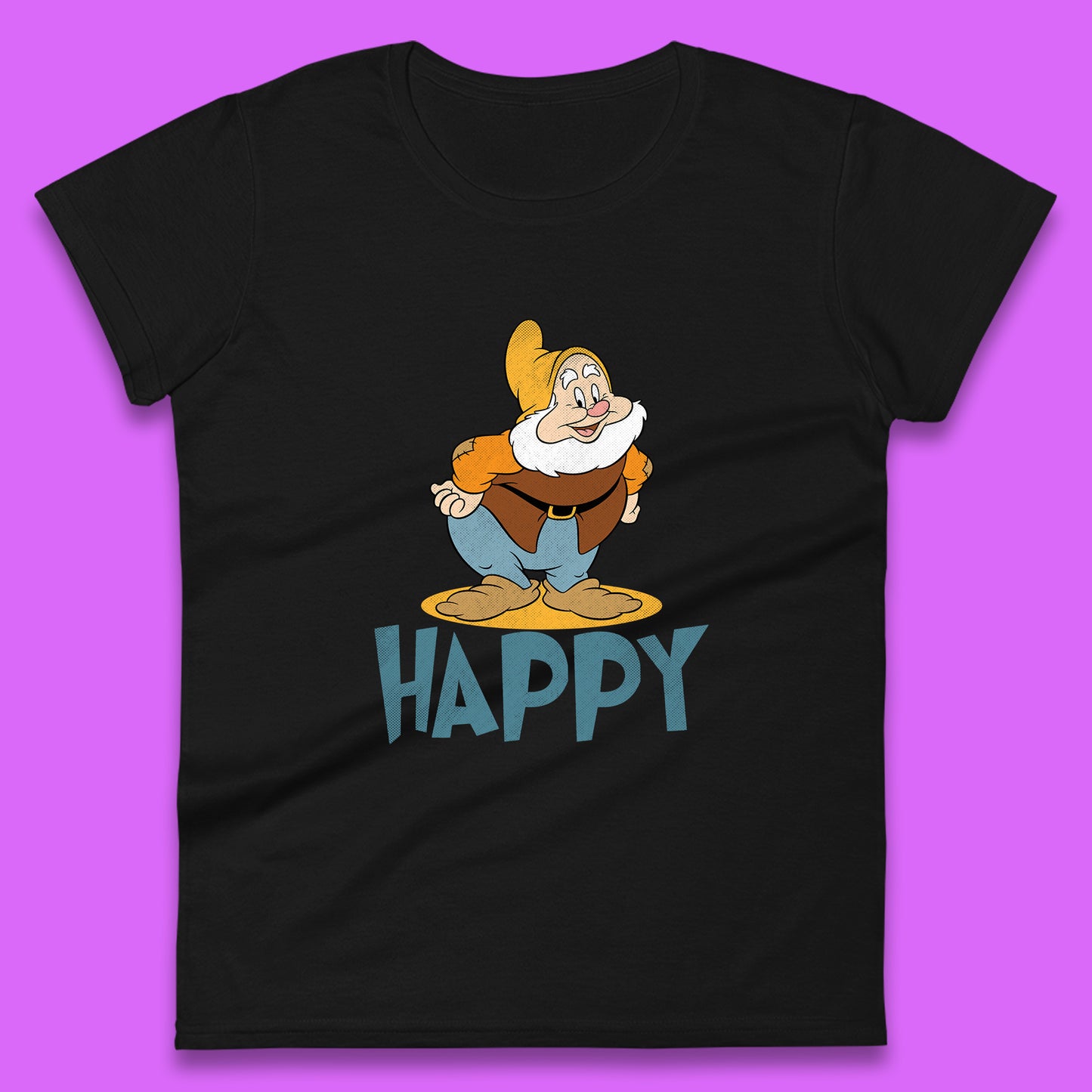 Seven 7 Dwarfs Disney Dwarfs Group Grumpy Sleepy Dopey Doc Sneezy Bashful Happy Disney Matching Outfit Disney Vacation Womens Tee Top