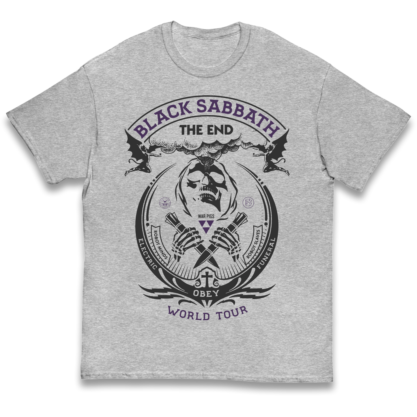 Black Sabbath The End World Tour Kids T Shirt