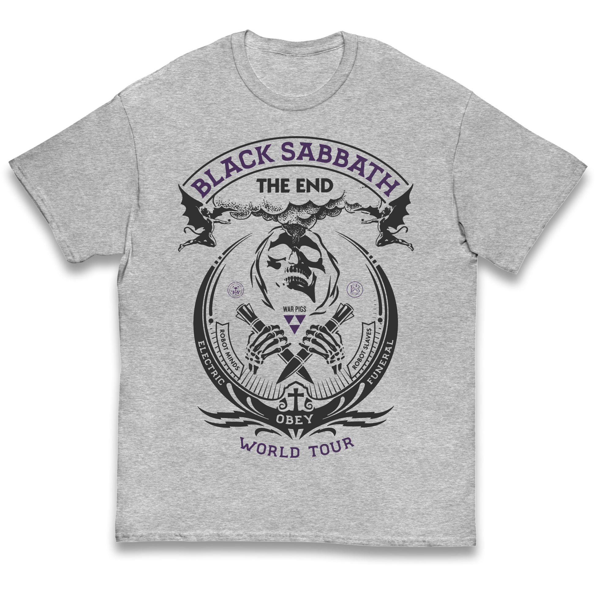 Black Sabbath The End World Tour Kids T Shirt