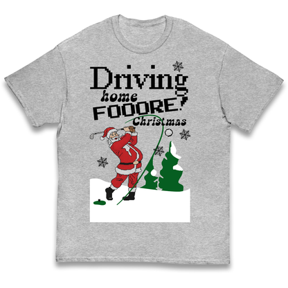 Christmas Golf Kids T Shirt