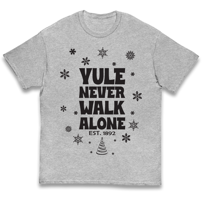 Yule Never Walk Alone Liverpool Christmas kids t shirt