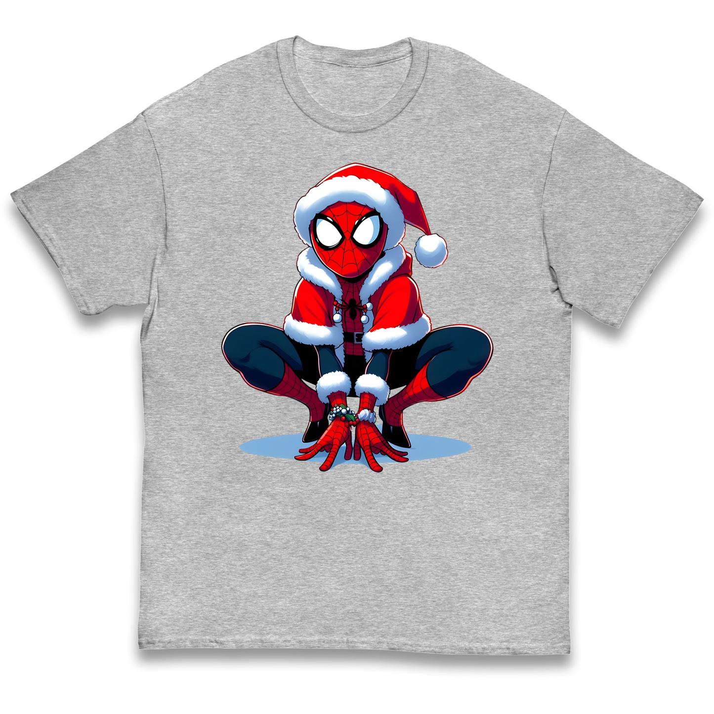 Spiderman Santa kids t shirt
