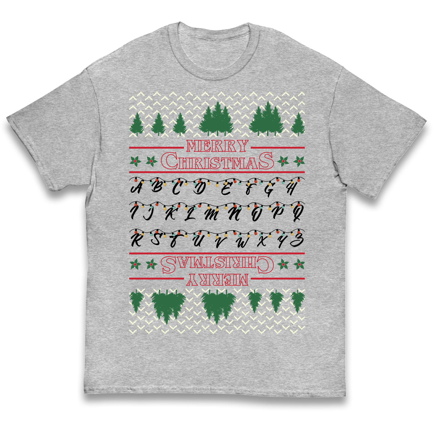 stranger things christmas jumper Kids T Shirt