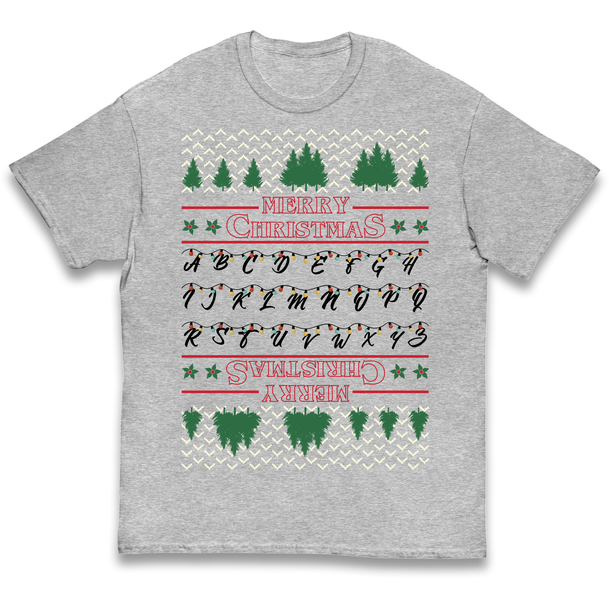 stranger things christmas jumper Kids T Shirt