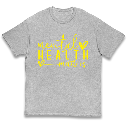 Mental Health Matters kids t shirt