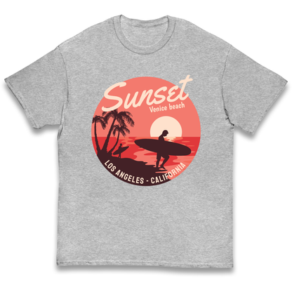 Sunset Venice Beach kids t shirt
