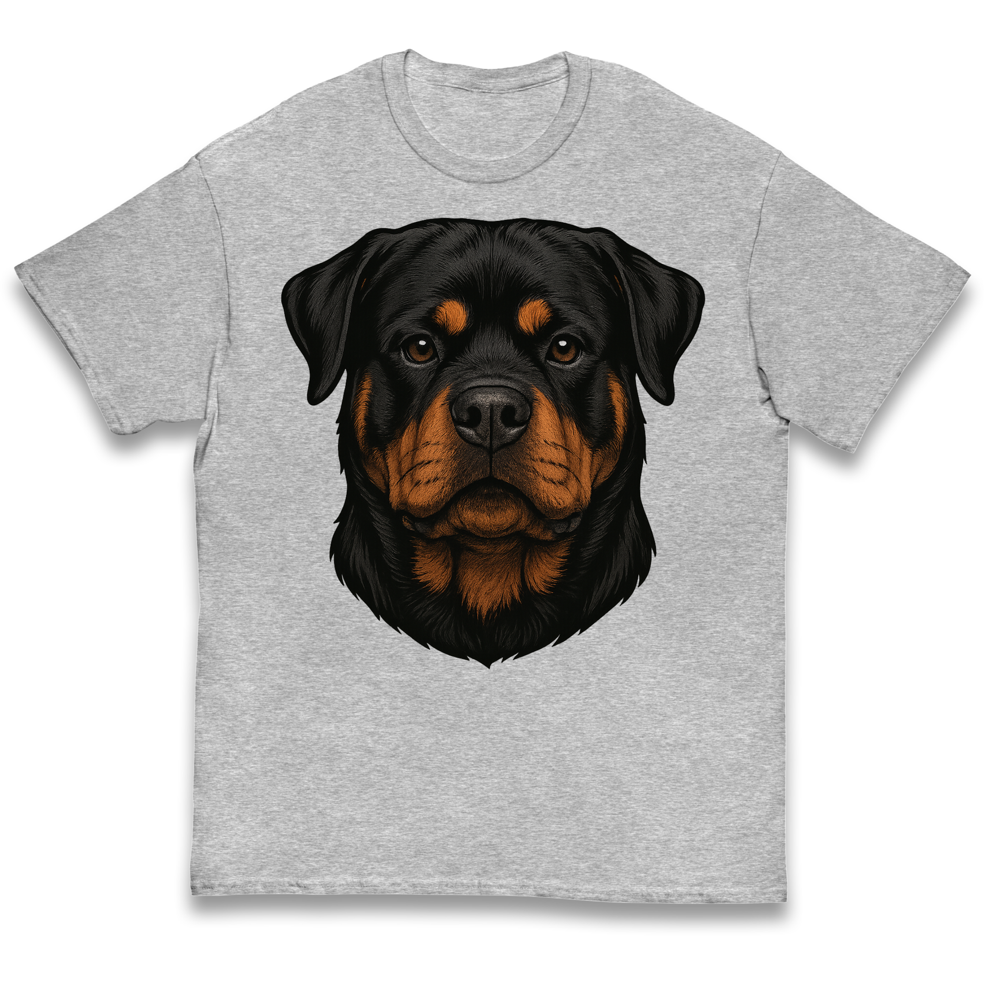 Rottweiler Face kids t shirt