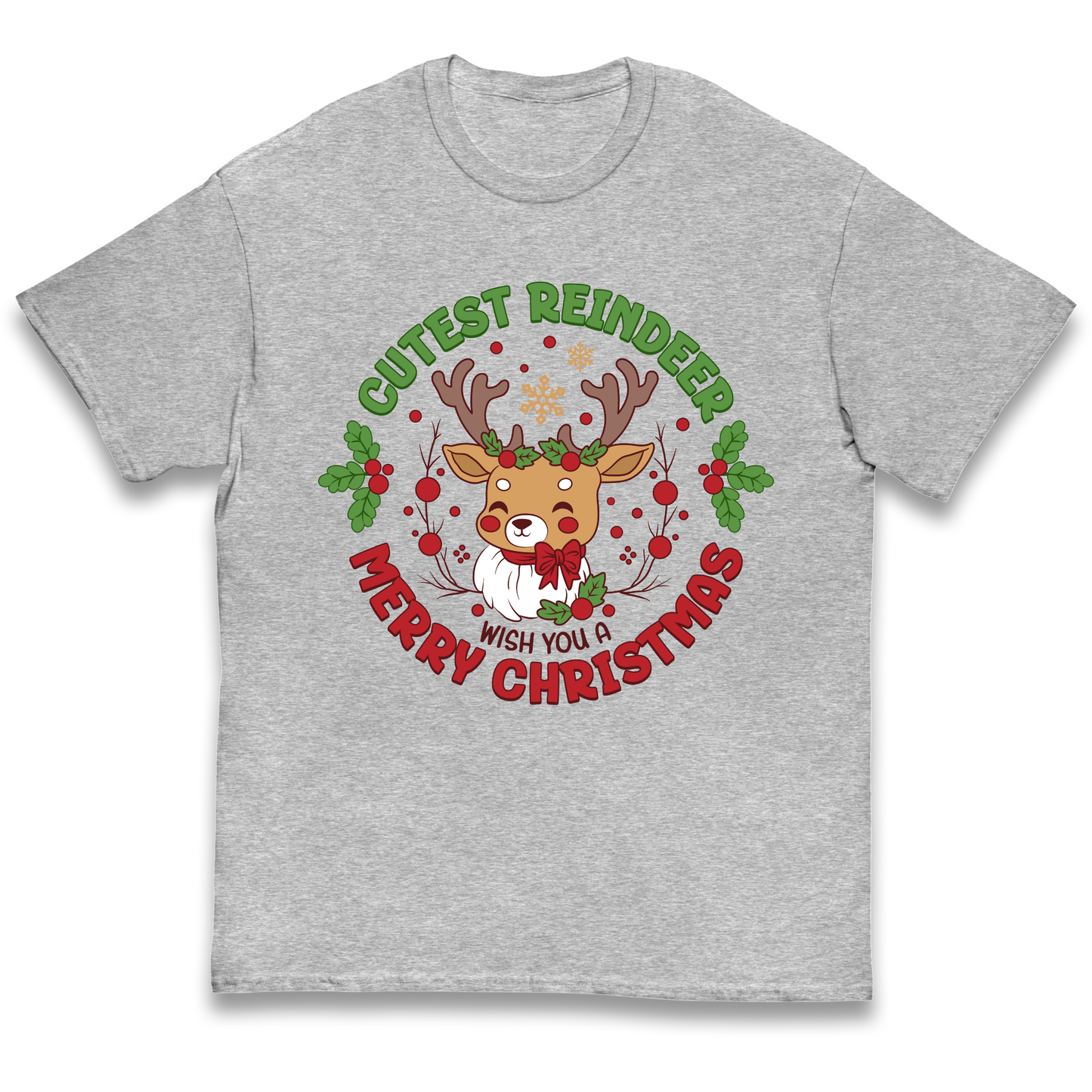 Cutest Reindeer kids t shirt