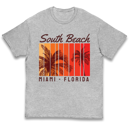 South Beach Miami Florida kids t shirt