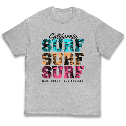 California Surf Surf Surf kids t shirt