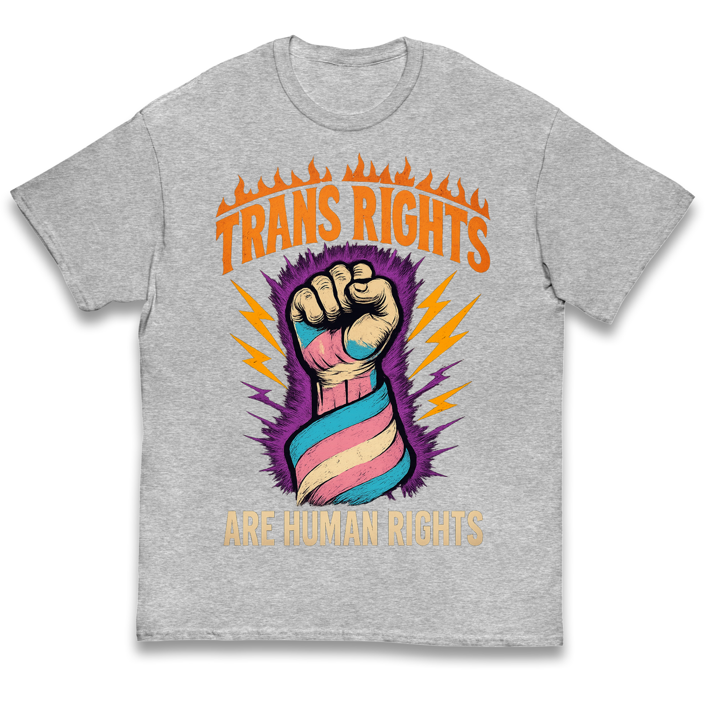 Trans Rights Are Human Rights kids t shirt