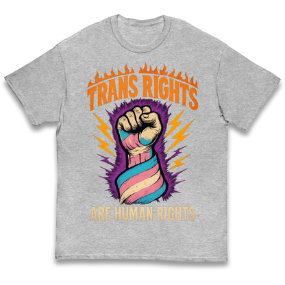 Trans Rights Are Human Rights kids t shirt