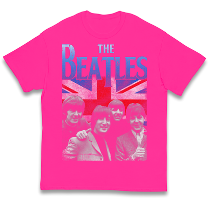 The Beatles Union Jack kids t shirt