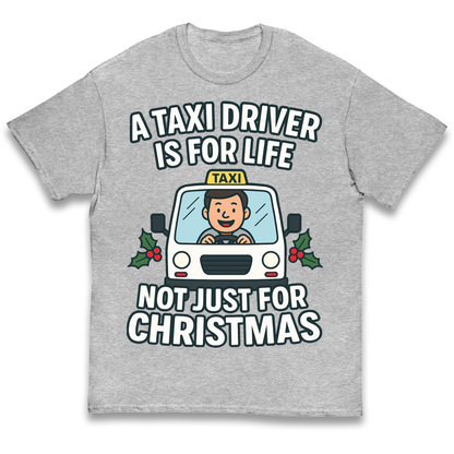 Taxi Driver Christmas Kids T Shirt