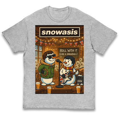 Snowasis Roll Christmas Kids T Shirt