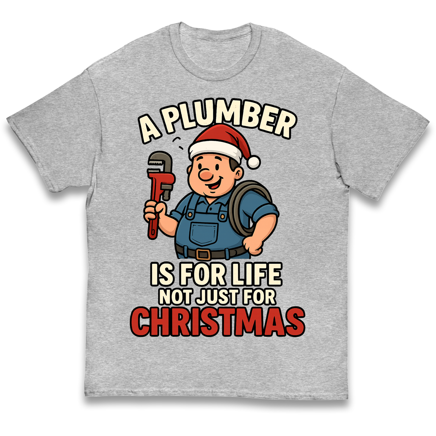 Plumber Christmas Kids T Shirt