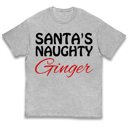 Naughty Ginger Kids T Shirt