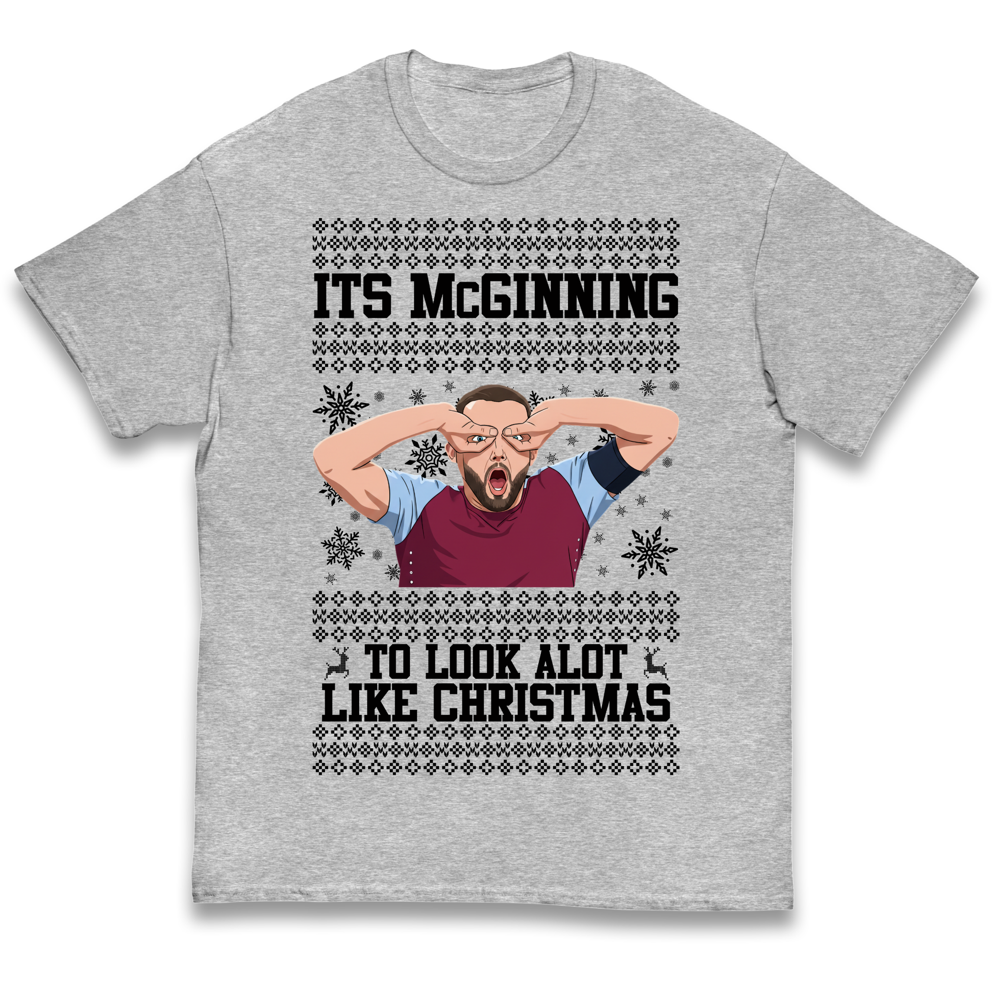 John McGinn Christmas Kids T Shirt