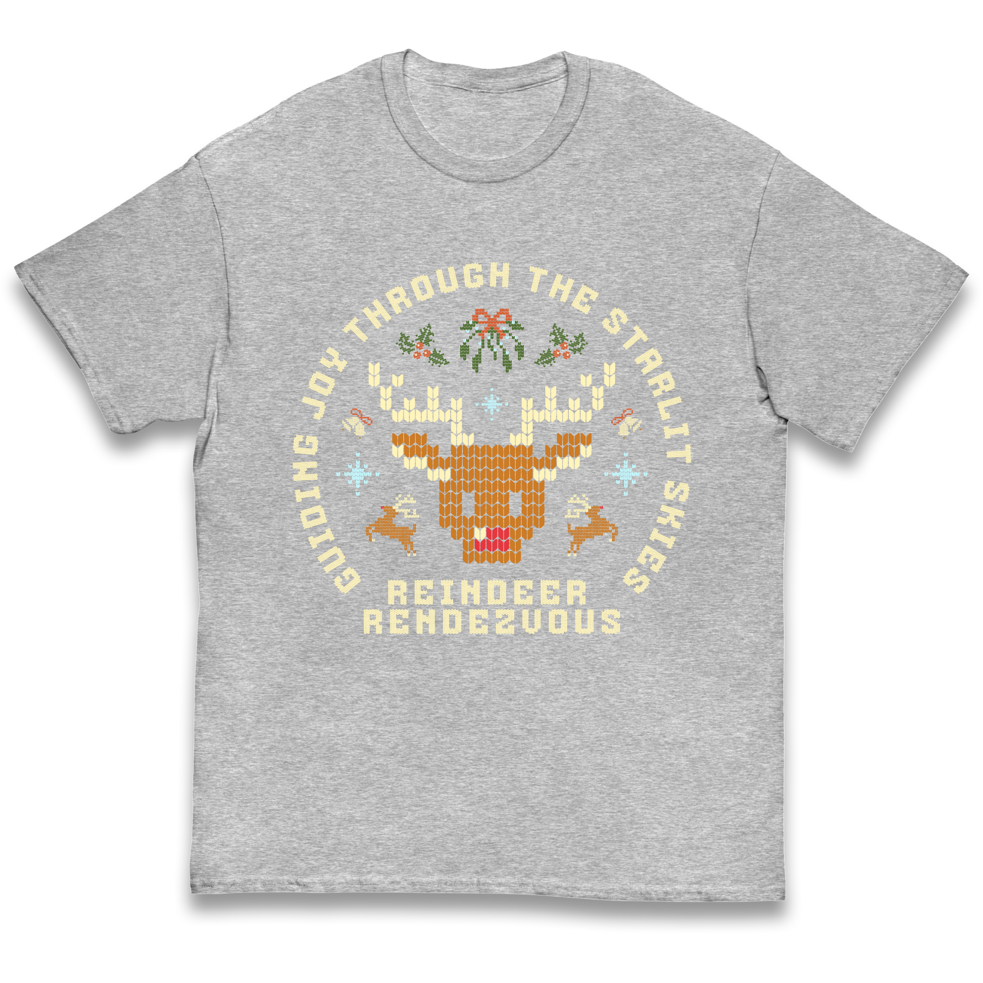 Reindeer Rendezvous Christmas kids t shirt