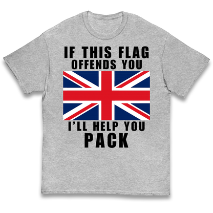 If This Flag Offends You I Will Help You Pack kids t shirt