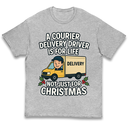 Courier Delivery Driver Christmas Kids T Shirt