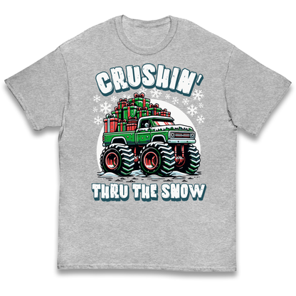 Crushin Thru The Snow kids t shirt