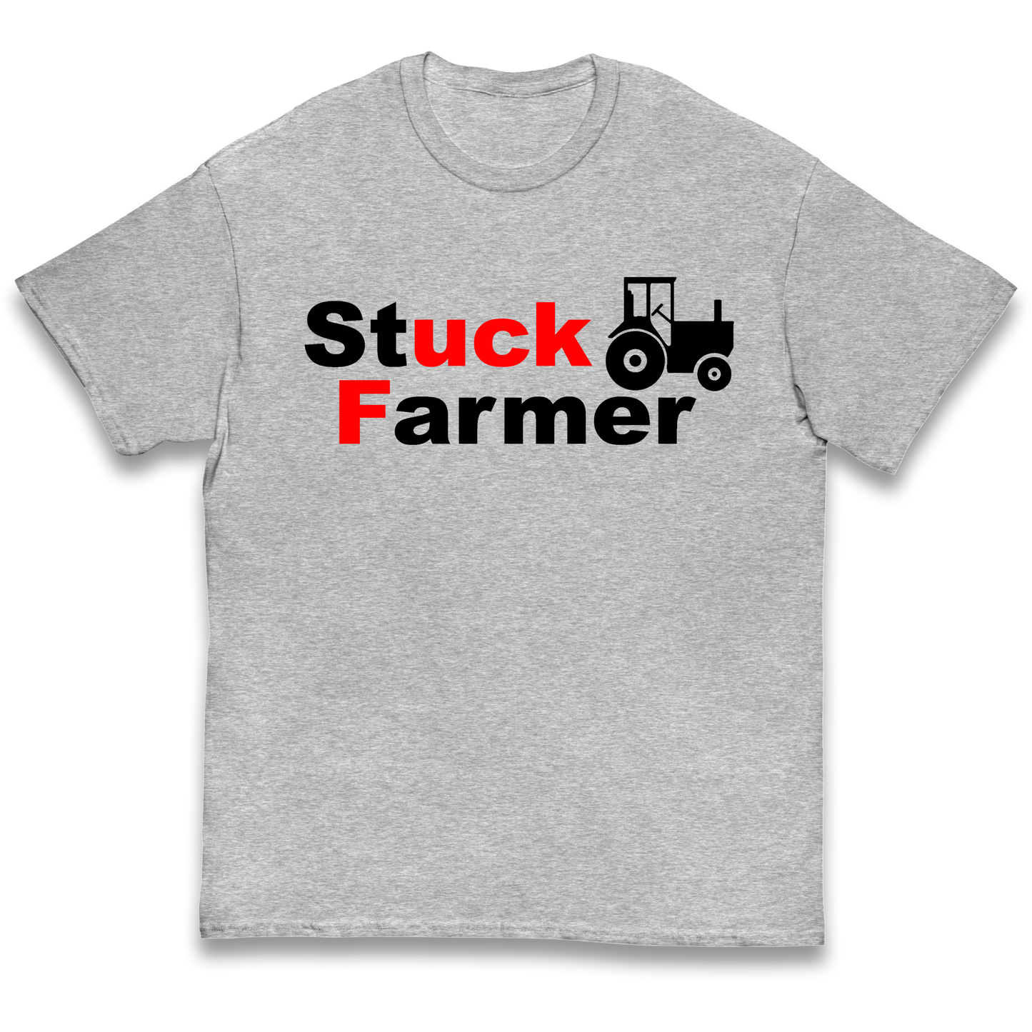Stuck Farmer Kids T Shirt