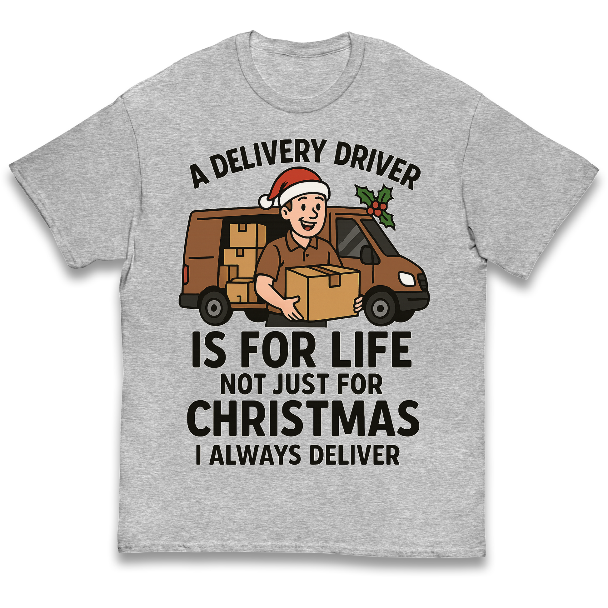 Delivery Driver Christmas Kids T Shirt
