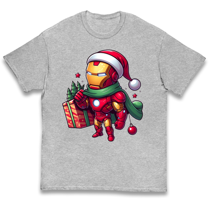 Ironman Santa kids t shirt