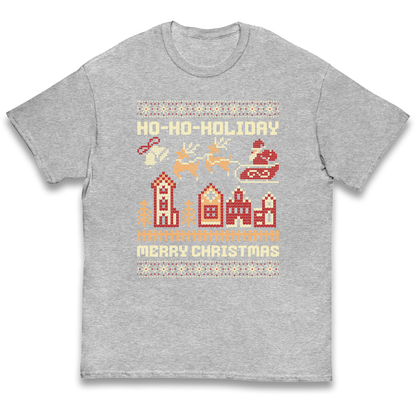 Have Yourself a HO HO HOLIDAY Christmas kids t shirt
