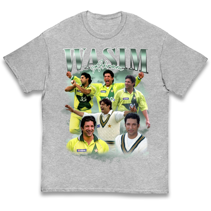 Wasim Akram kids t shirt