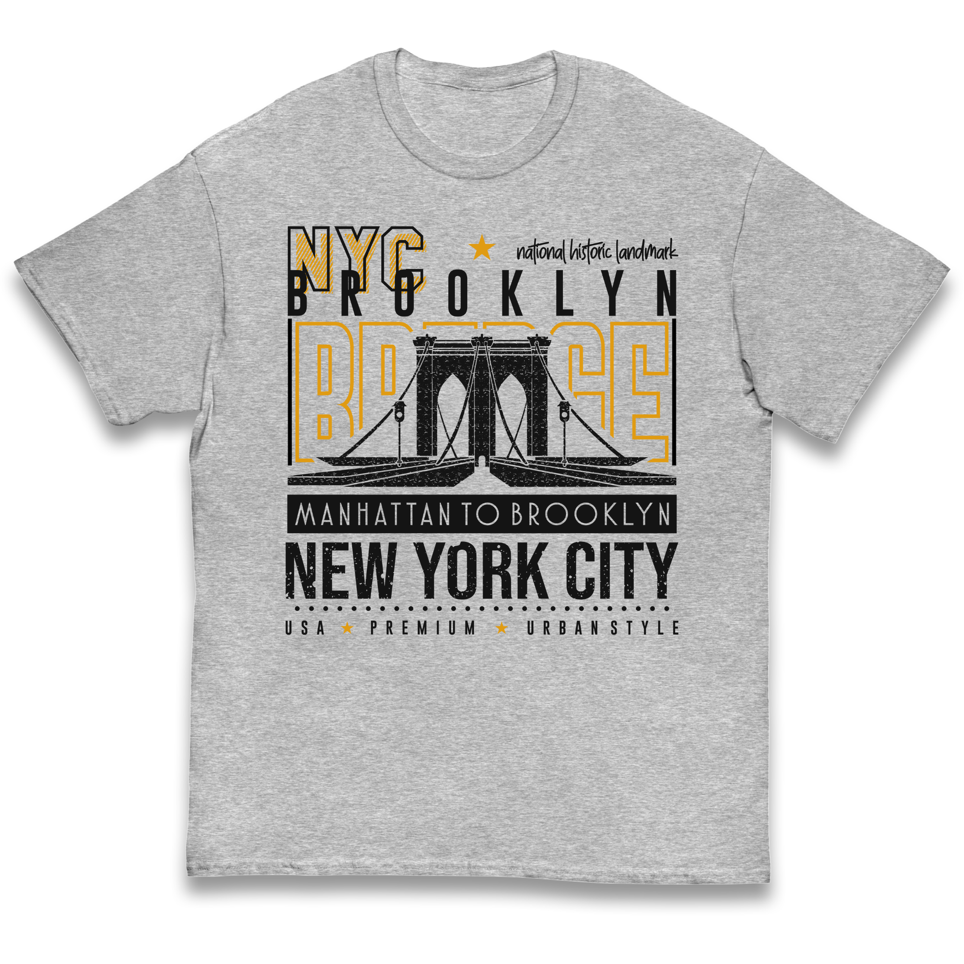 NYC Brooklyn Bridge kids t shirt