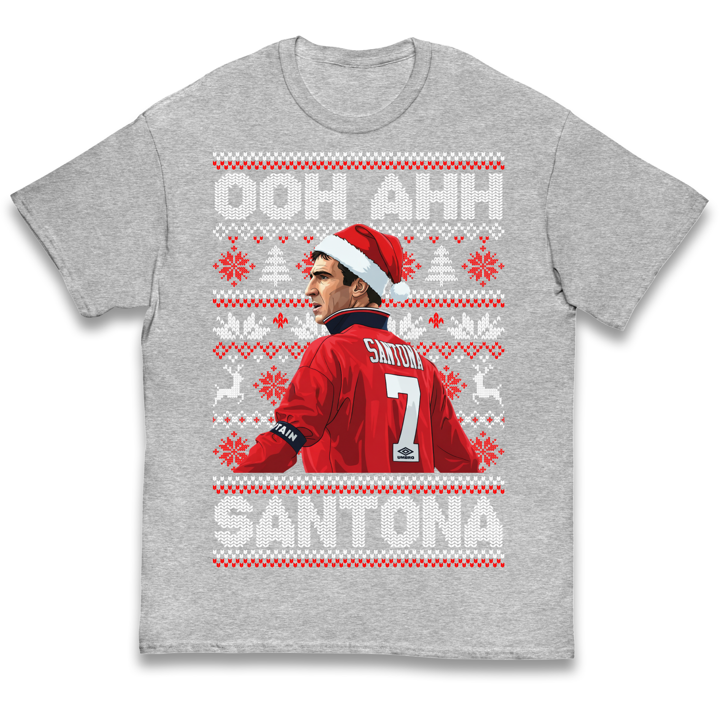 M'nchester United Christmas Kids T Shirt